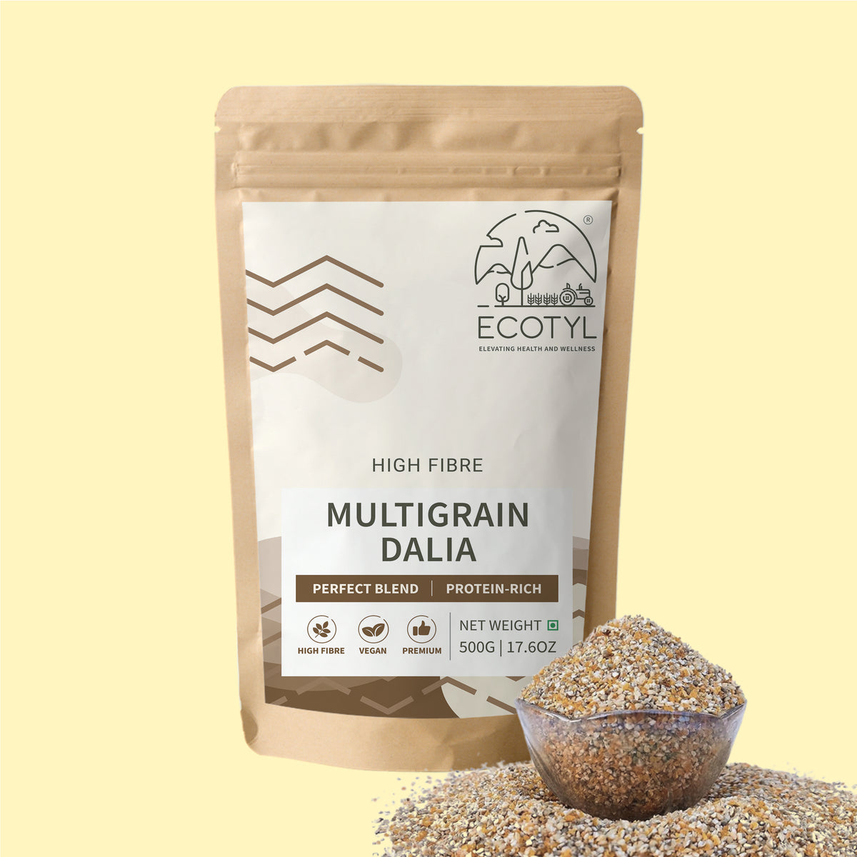 Multigrain Dalia With The Goodness of 5 Grains 500g Ecotyl Ecotyl