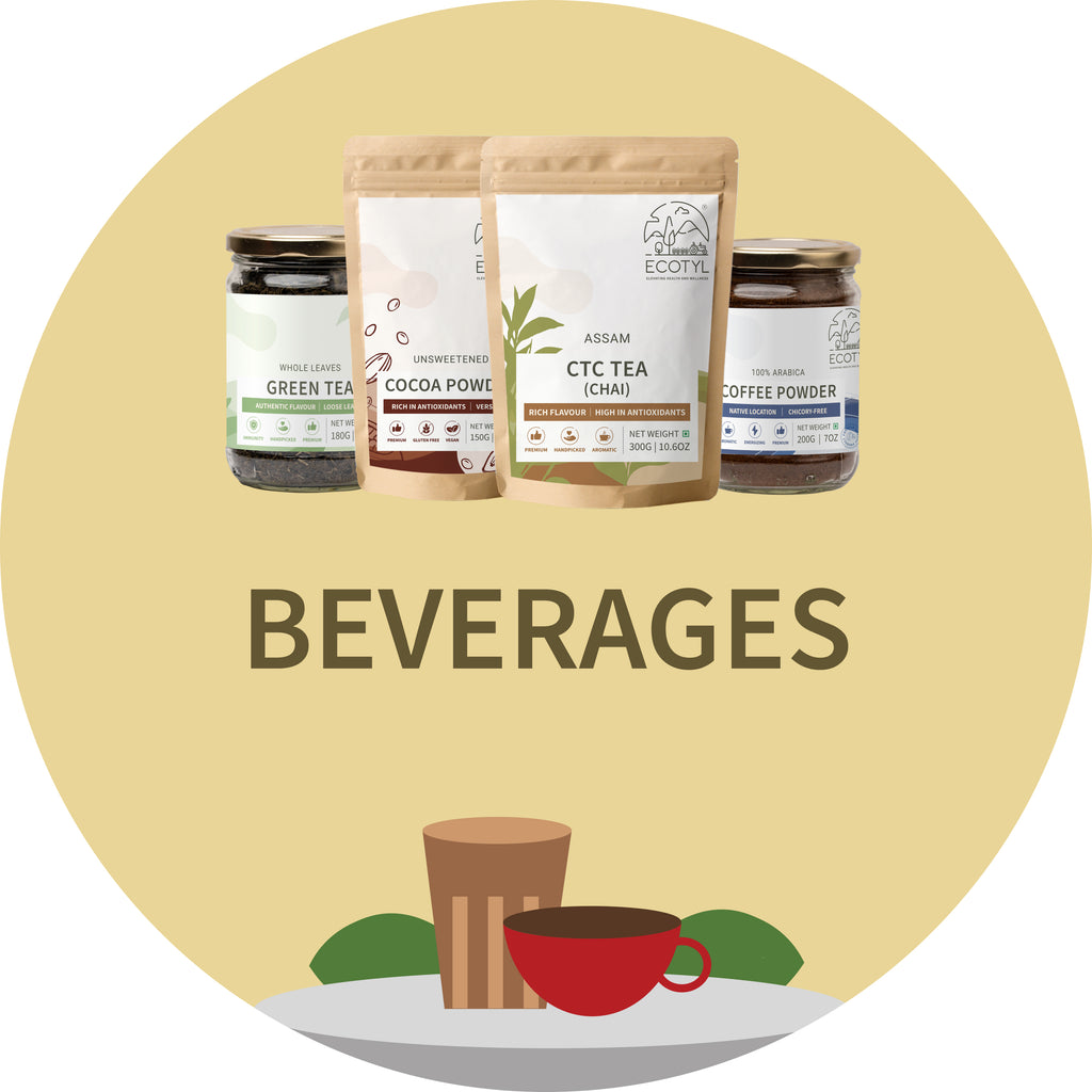 organic tea and coffee beverages